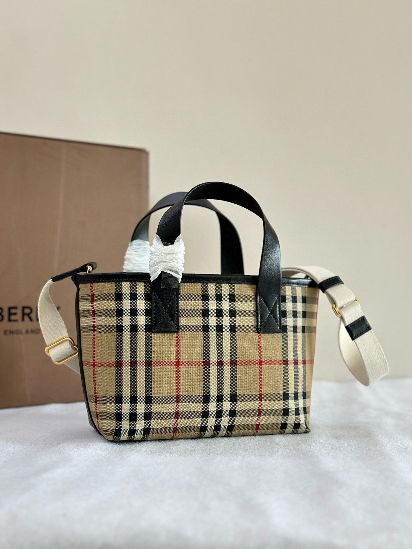 BB Kids Check Tote Bag