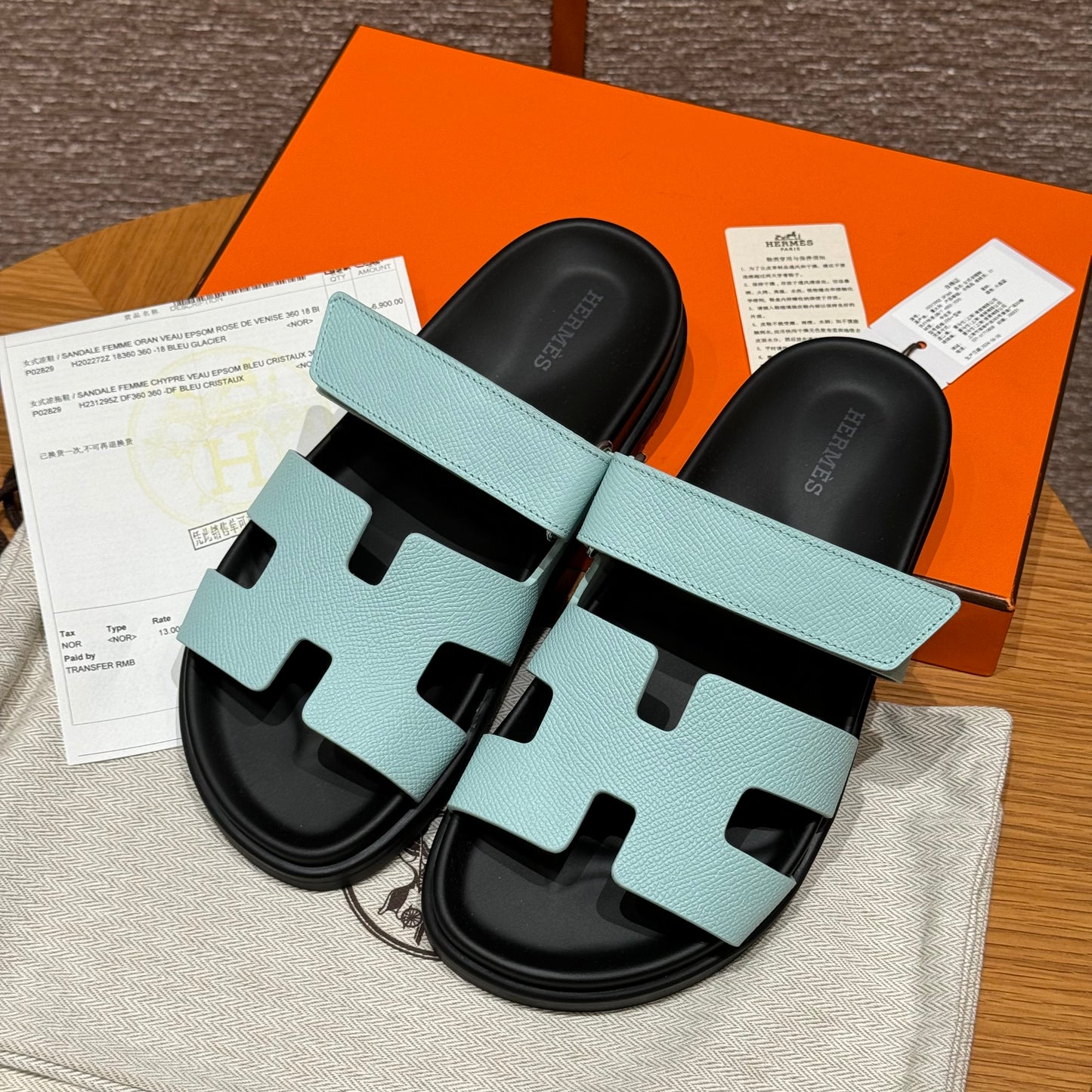 Hermes Chypre Sandals