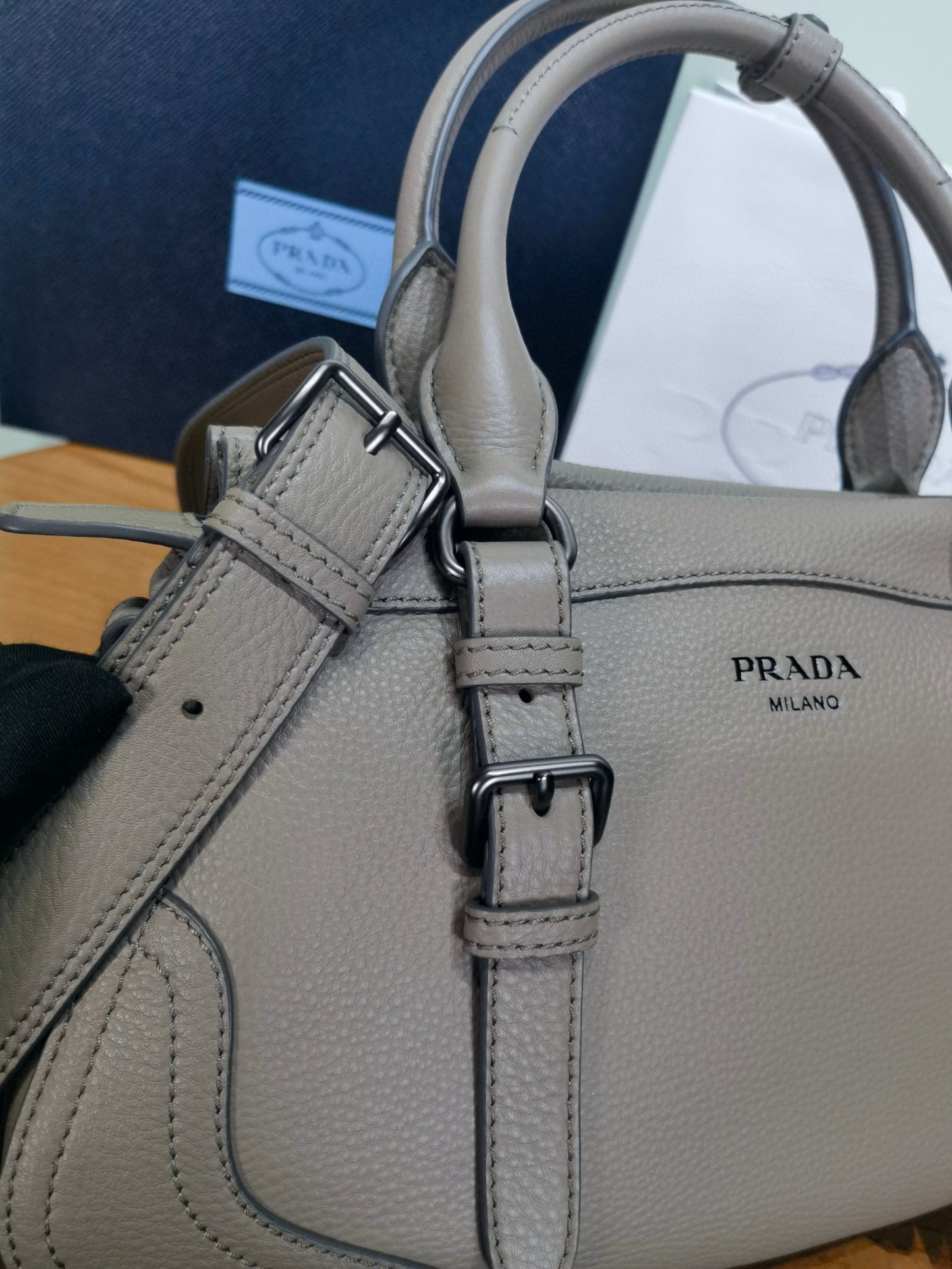 PD Bonnie Leather Tote Bag 35x22x11cm
