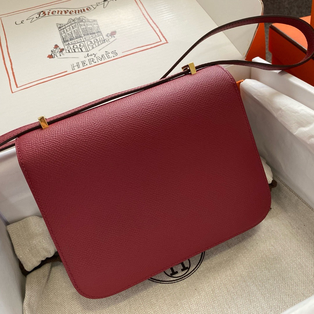 Hermes Constance, 19cm, K1, Epsom