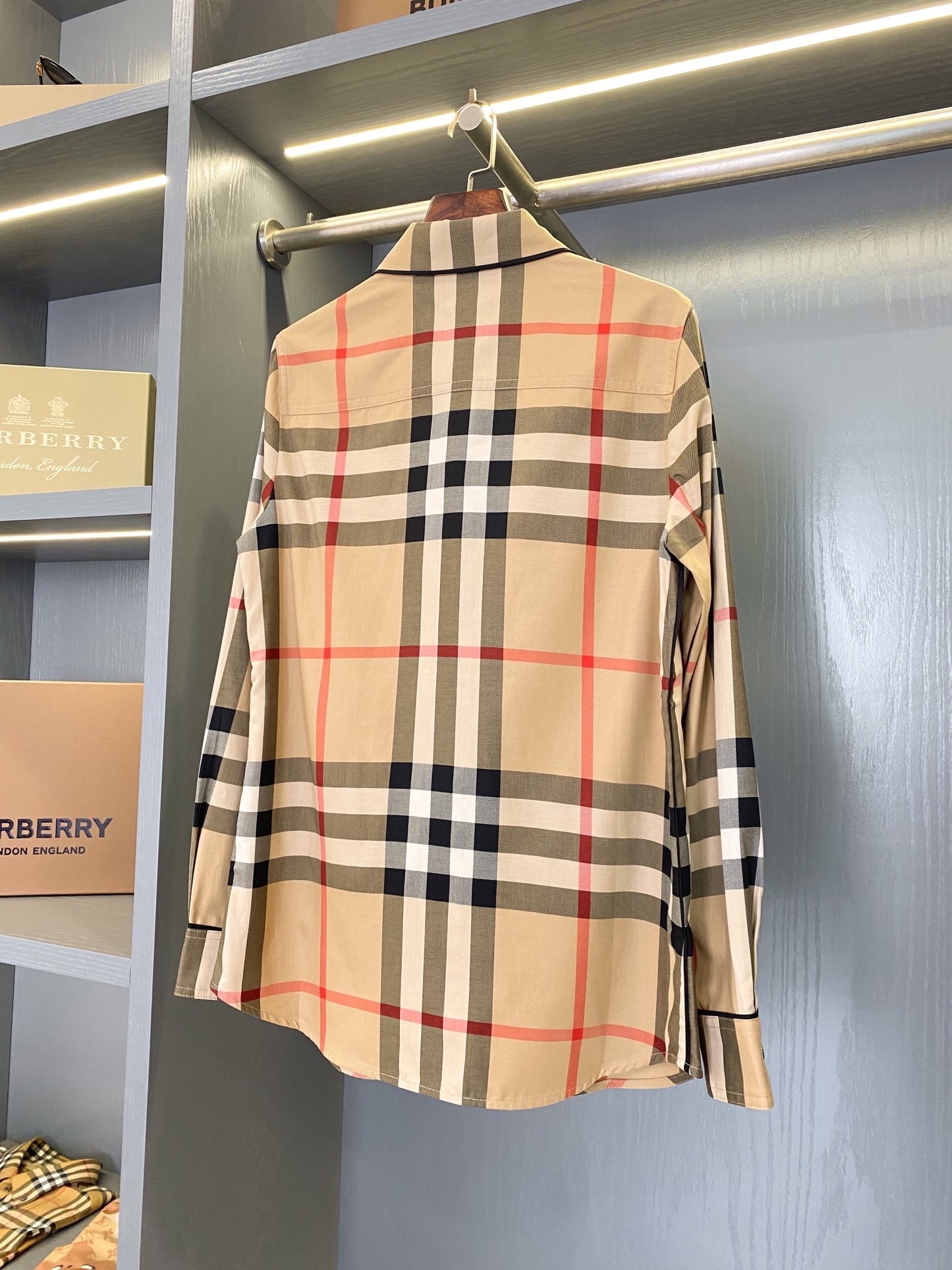 Camisa de manga larga de Burberry