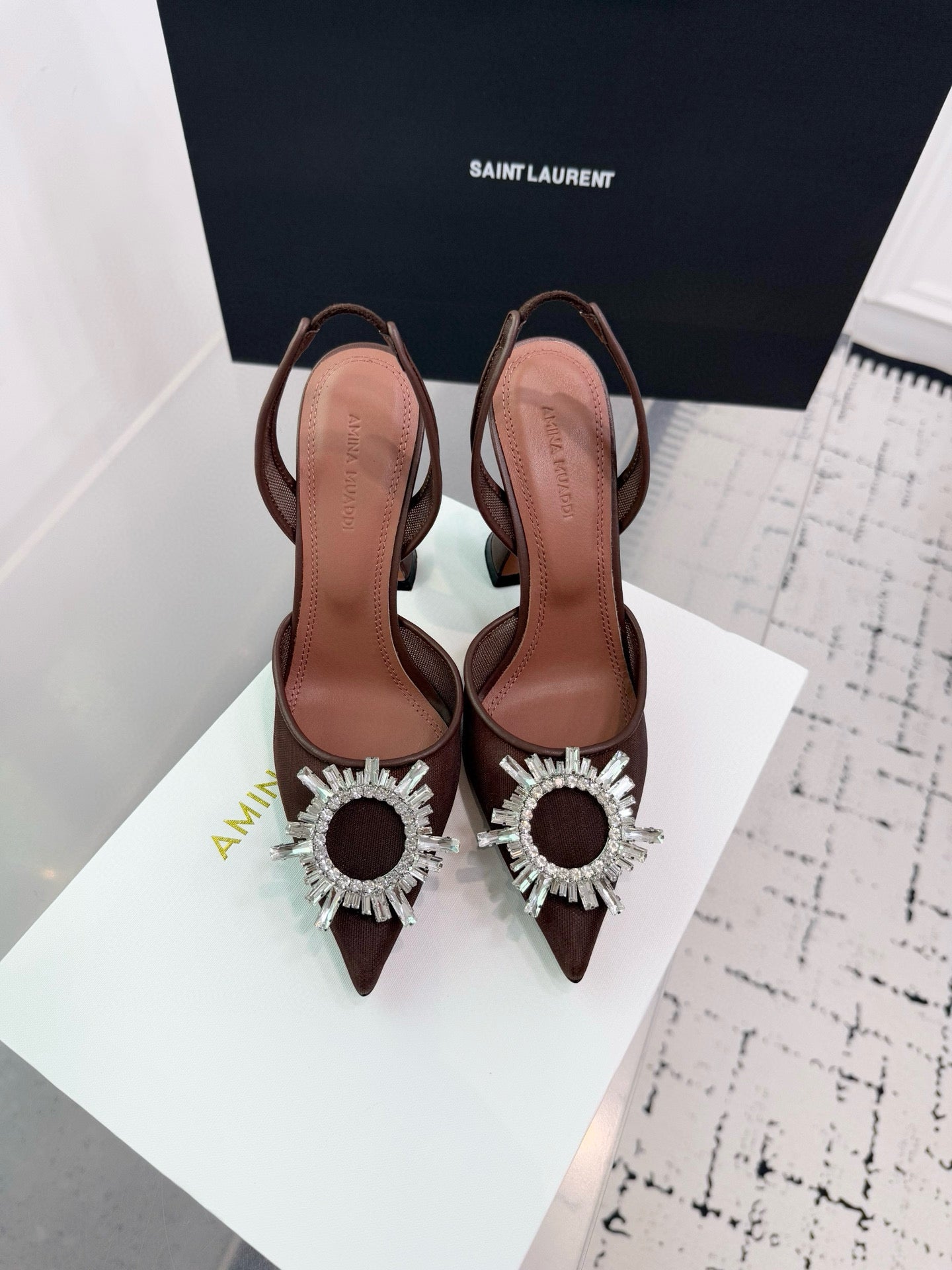 Amina Muaddi Heels