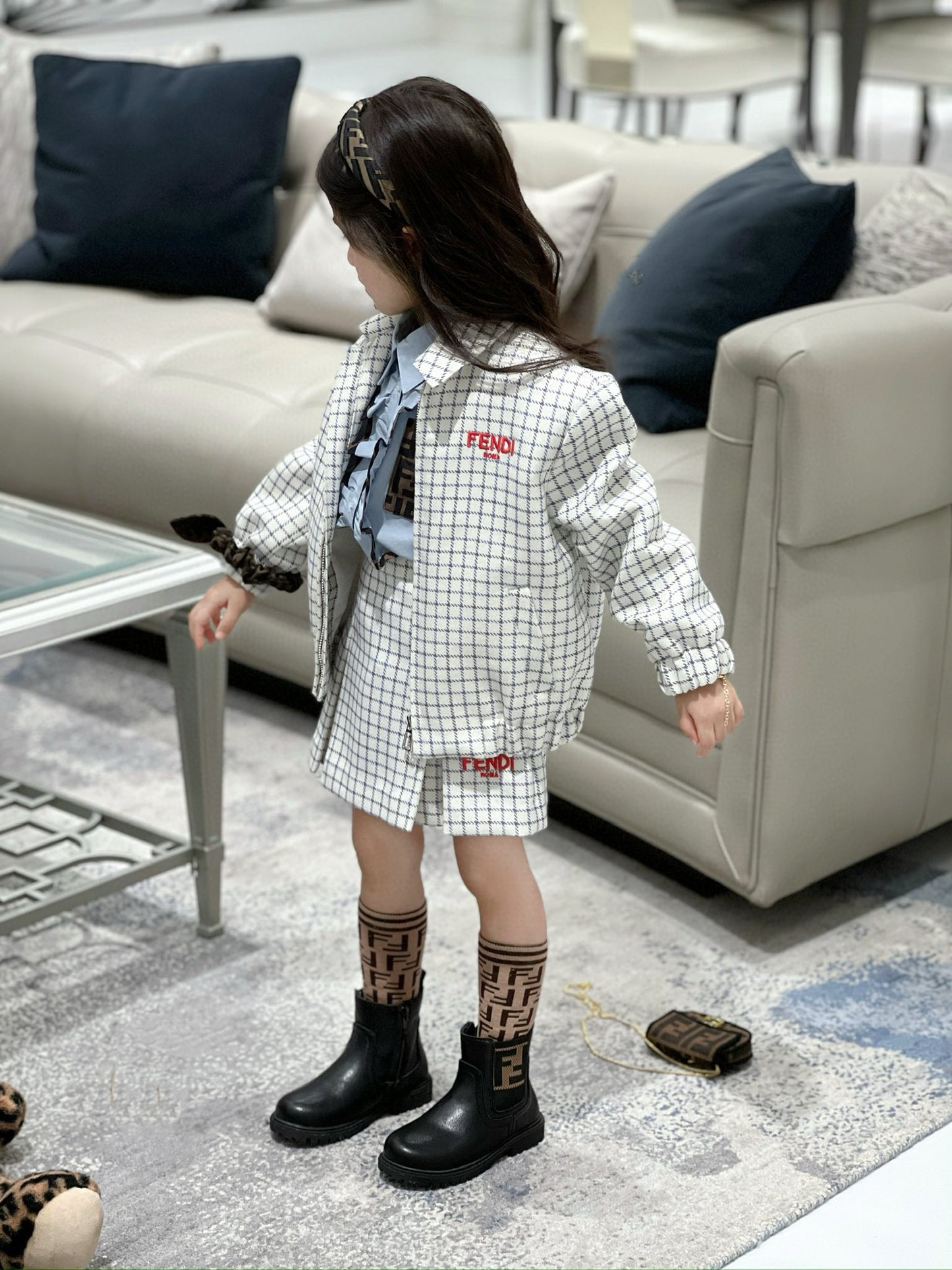 Fendi Jacket/Skirt Set