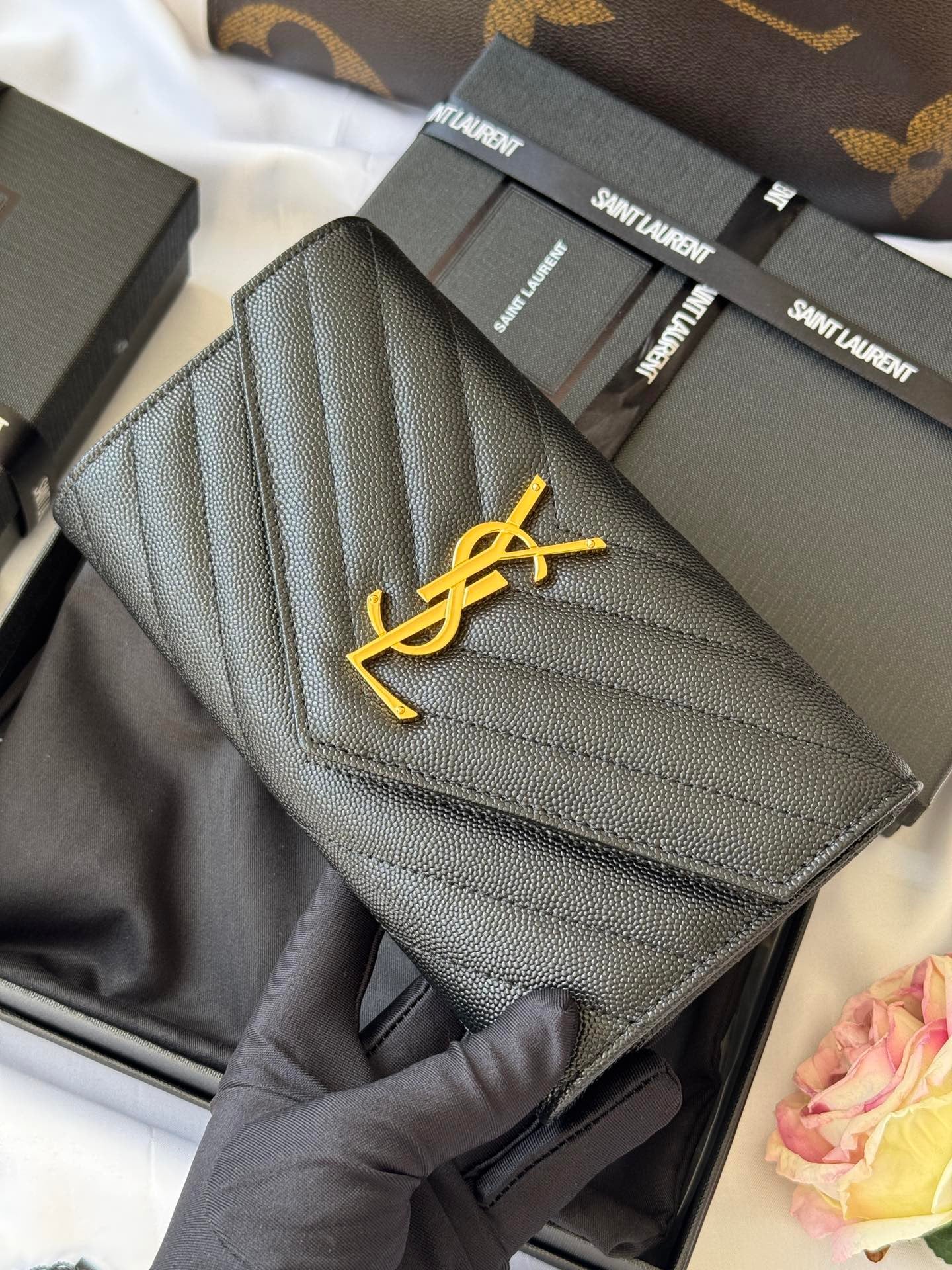 YSL Long Wallet