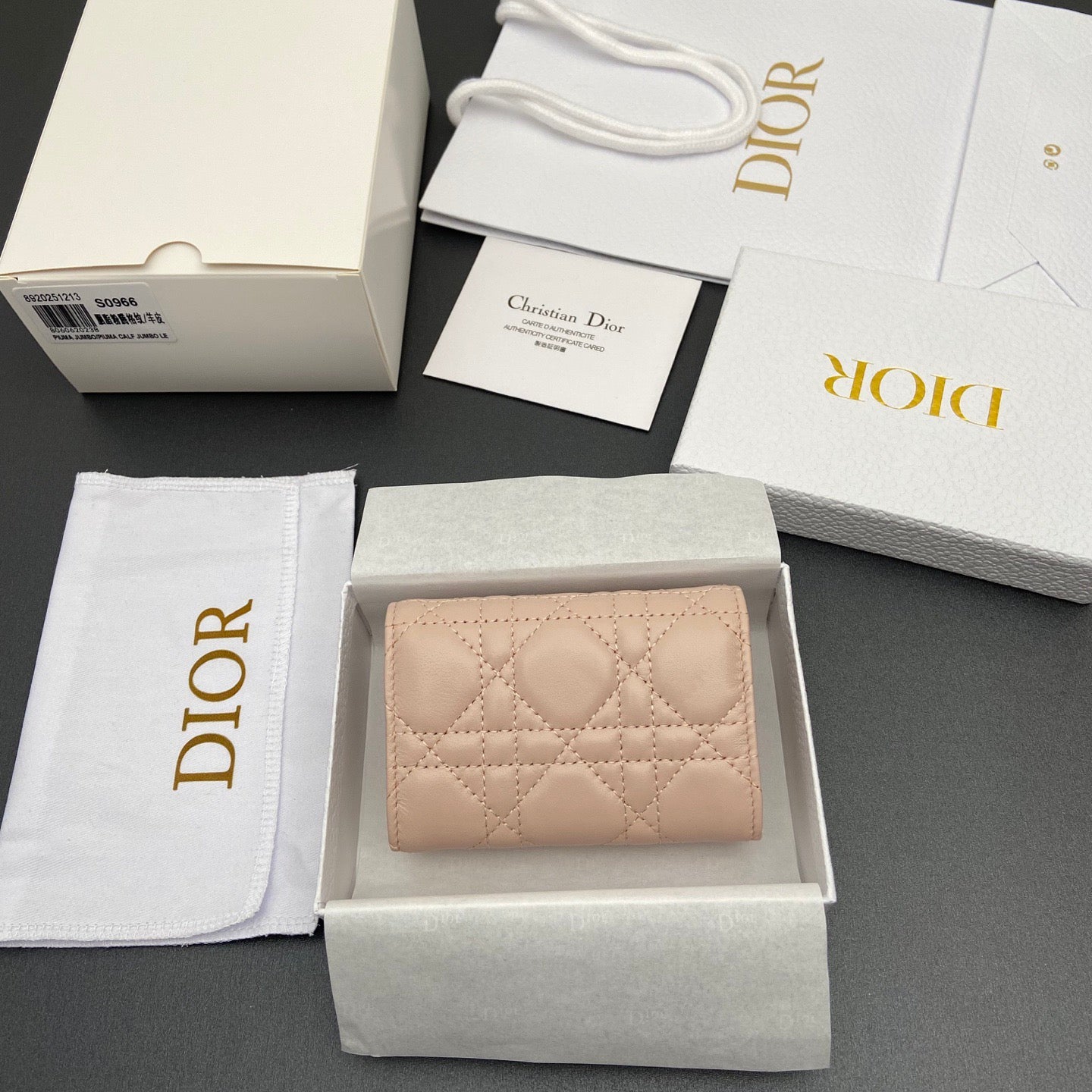 Dior Jolie Glycine Wallet