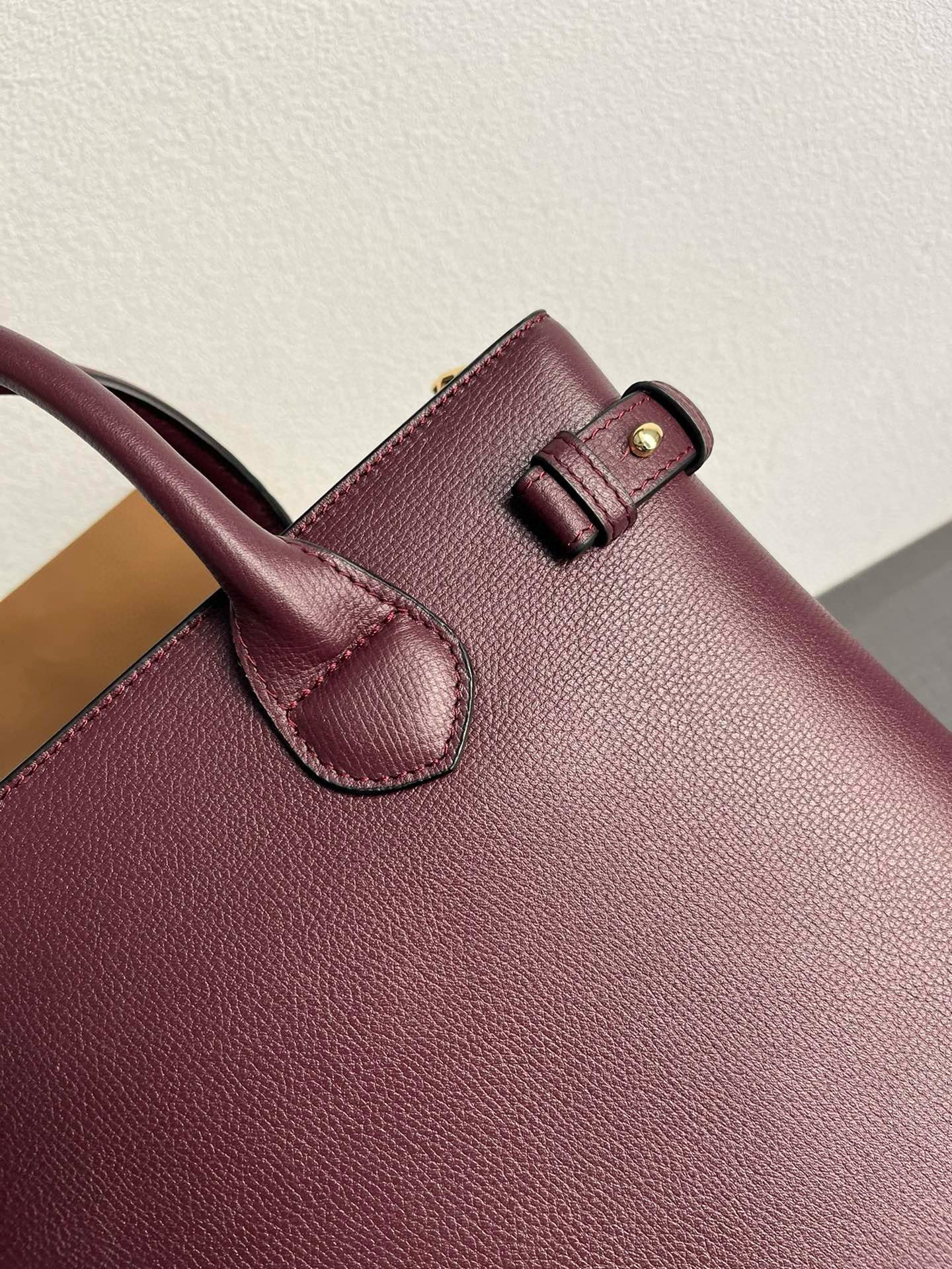 Burberry Banner Top Handle Bag