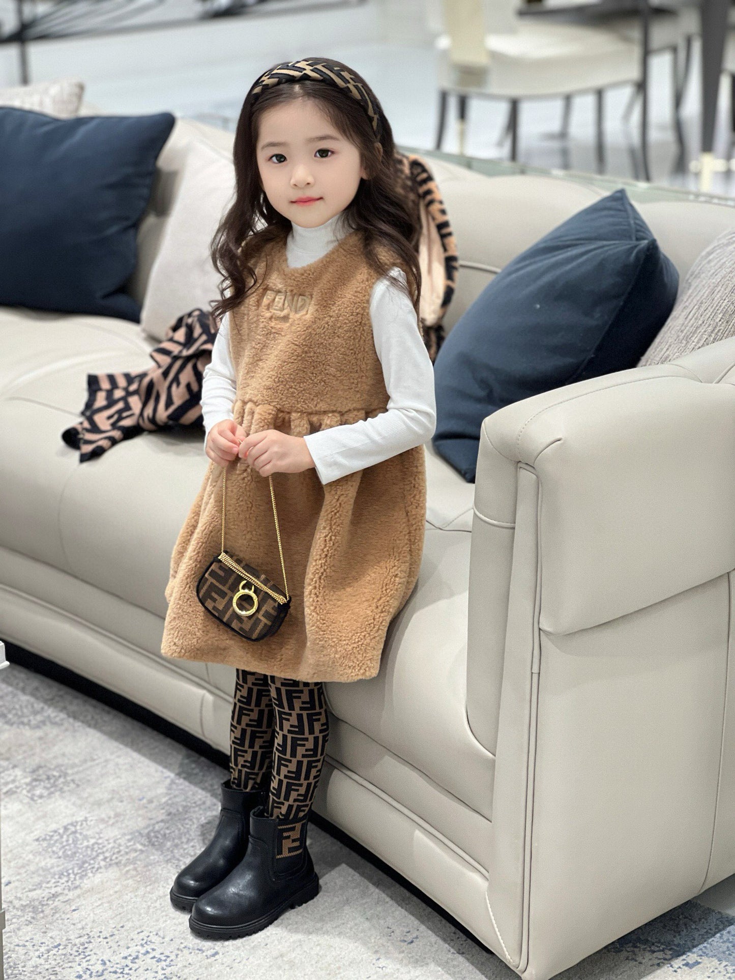 Fendi Skirtdress Set