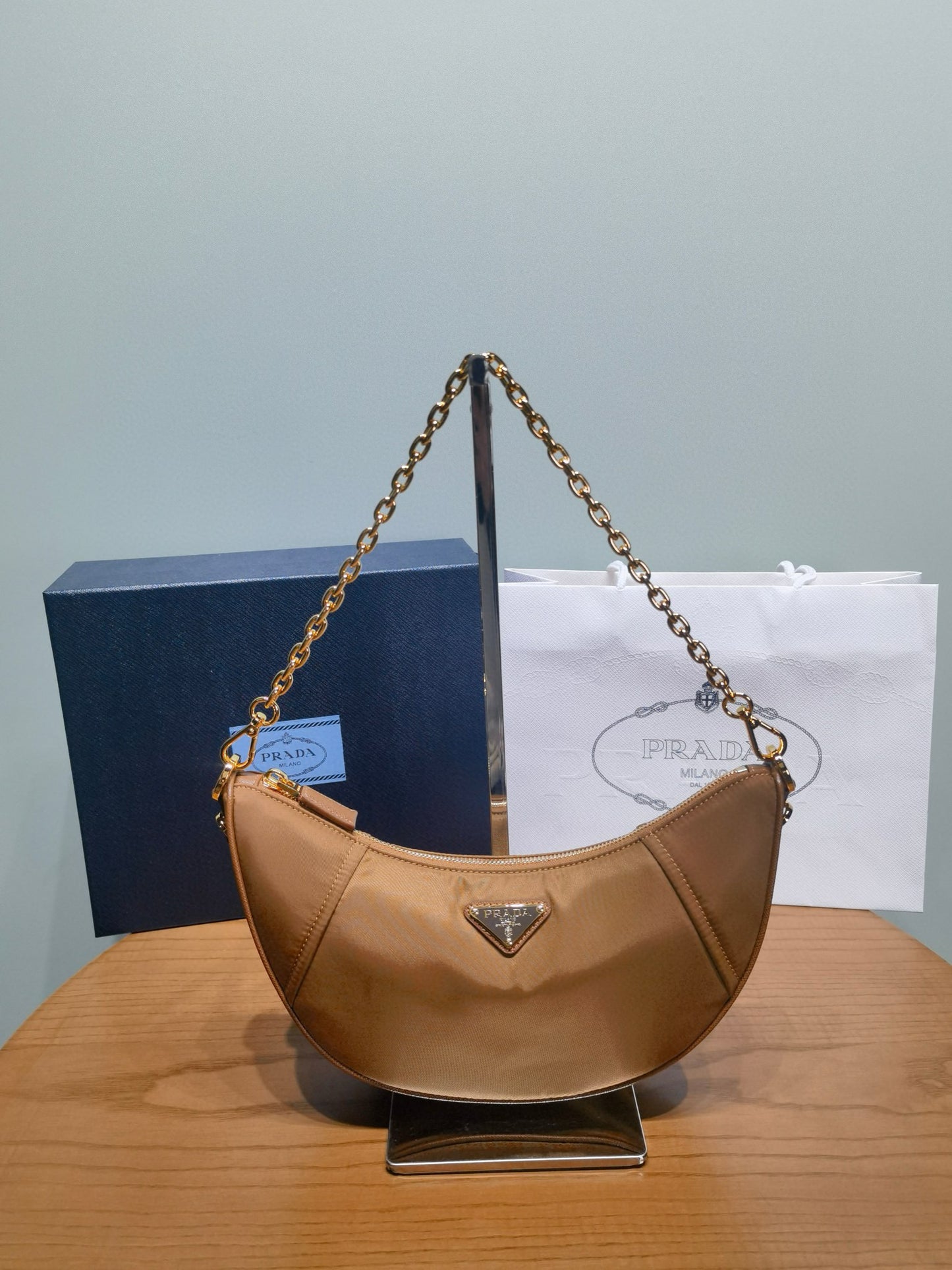 Prada Half Moon Bag