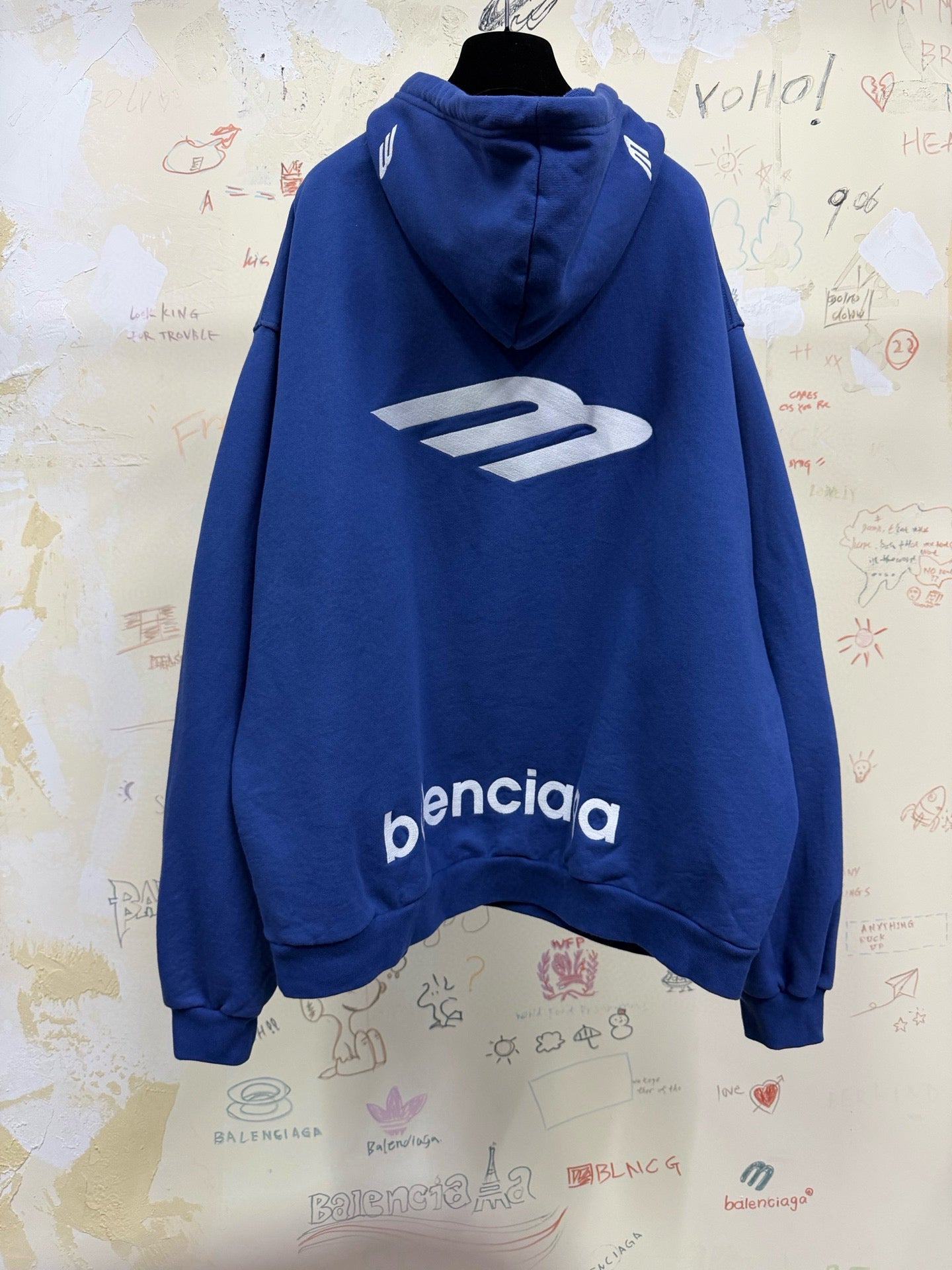 Balenciaga Half Zip Hoodie