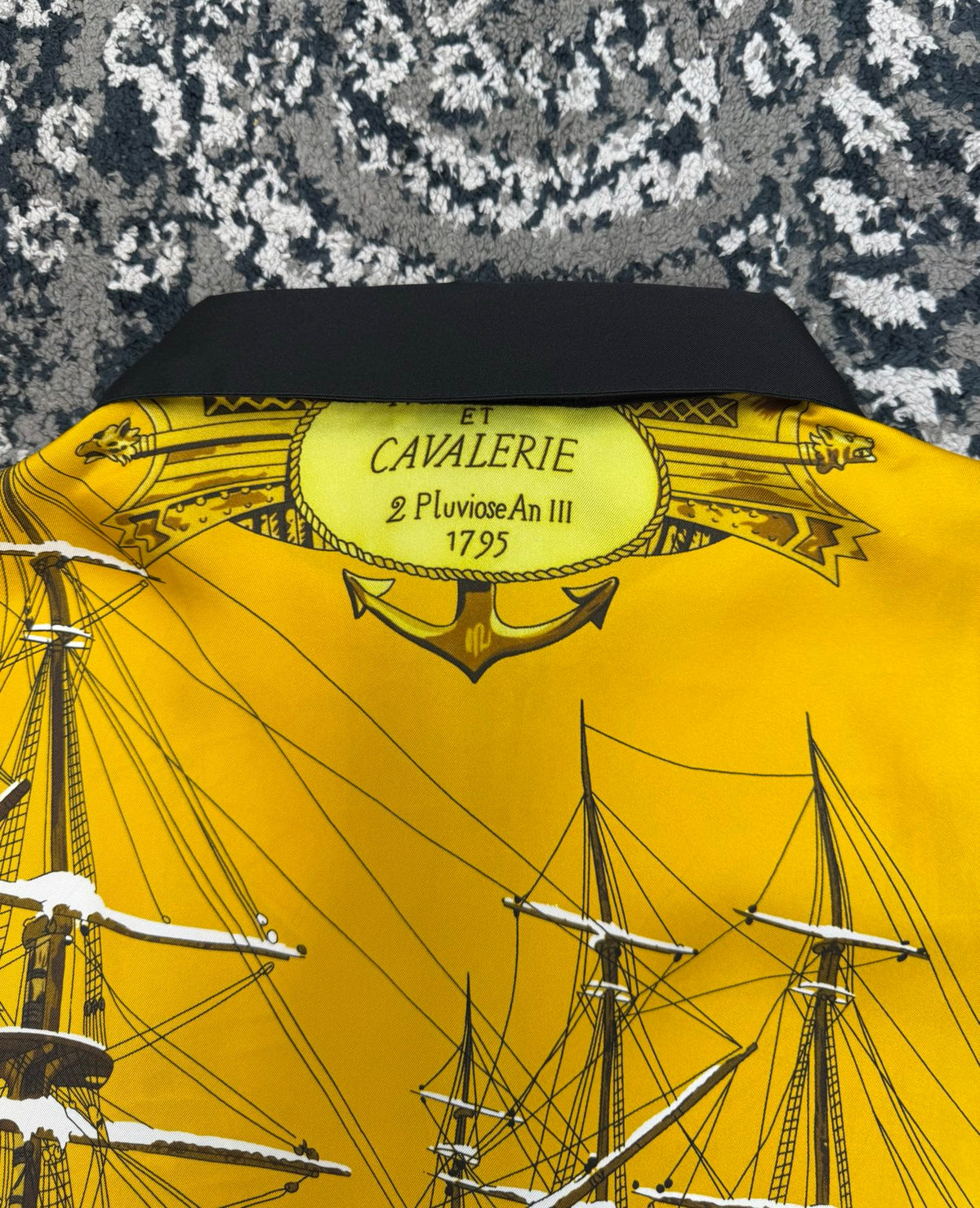 Hermes Long Sleeve Silk Shirt