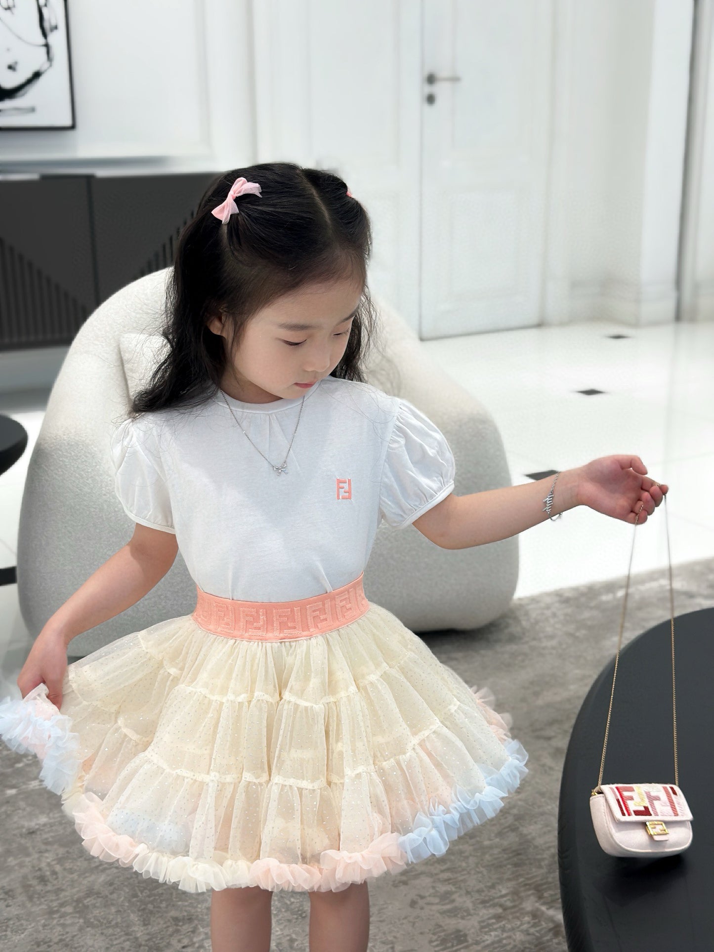 Fendi Shirt/Skirt Set