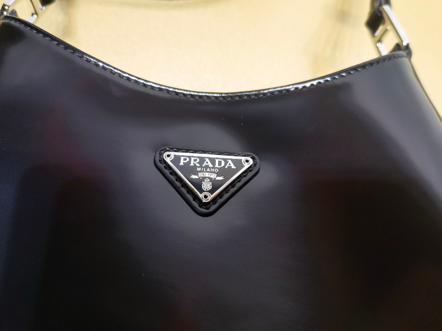 Prada Cleo Handbag 22x18.5x4.5cm