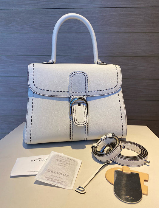 Delvaux Brillant Mini Surpique Handbag