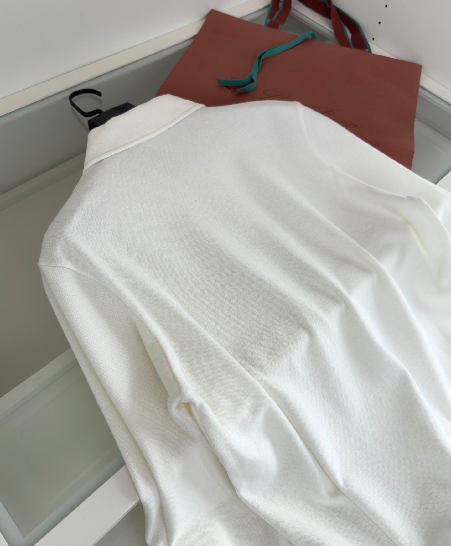 Loro Piana Long Sleeve Polo