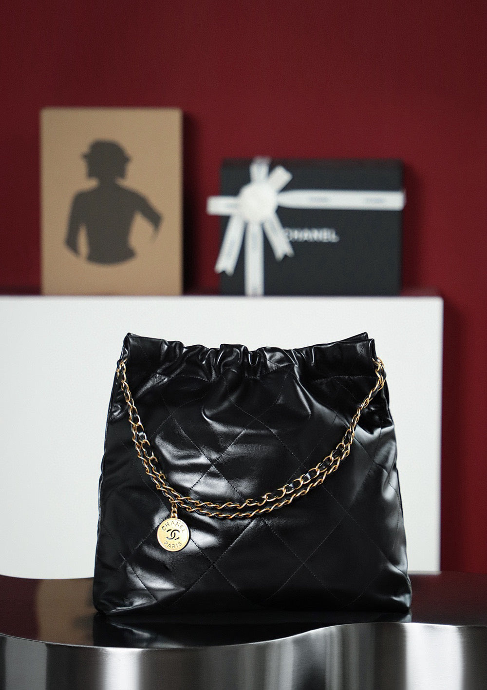 Chanel 22 Bag (38x42x8cm)