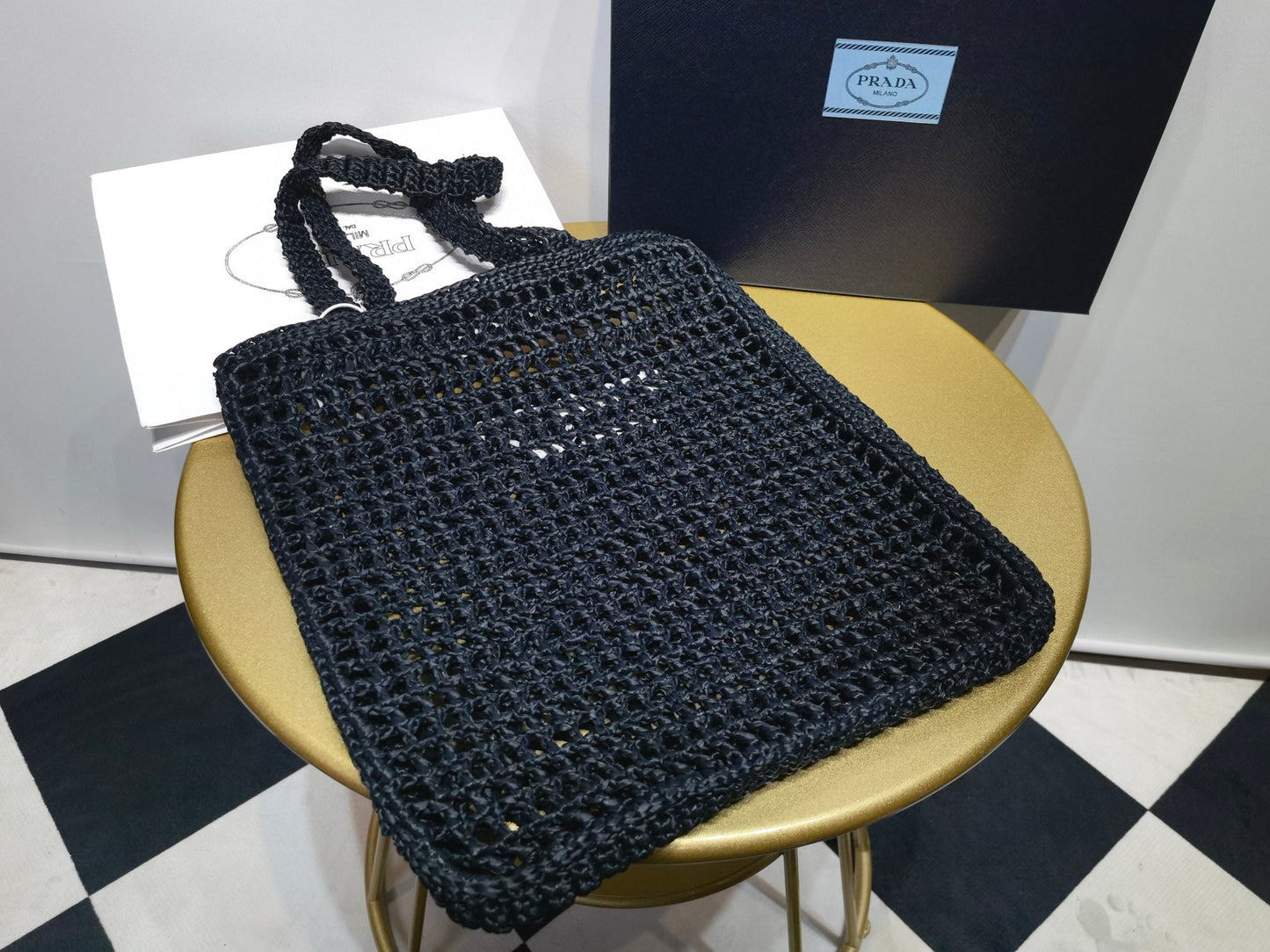 Prada Shopping Bag