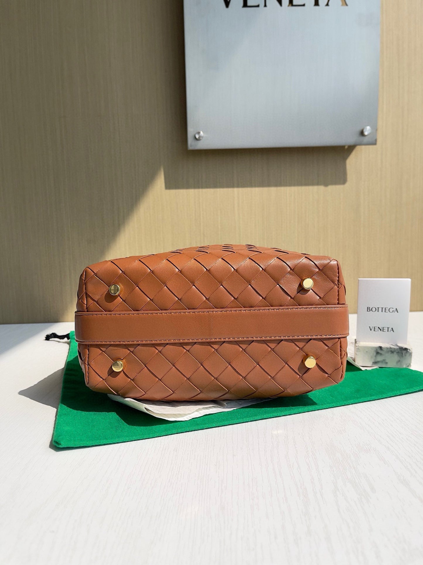 BV Wallace Mini Intrecciato Shoulder Bag