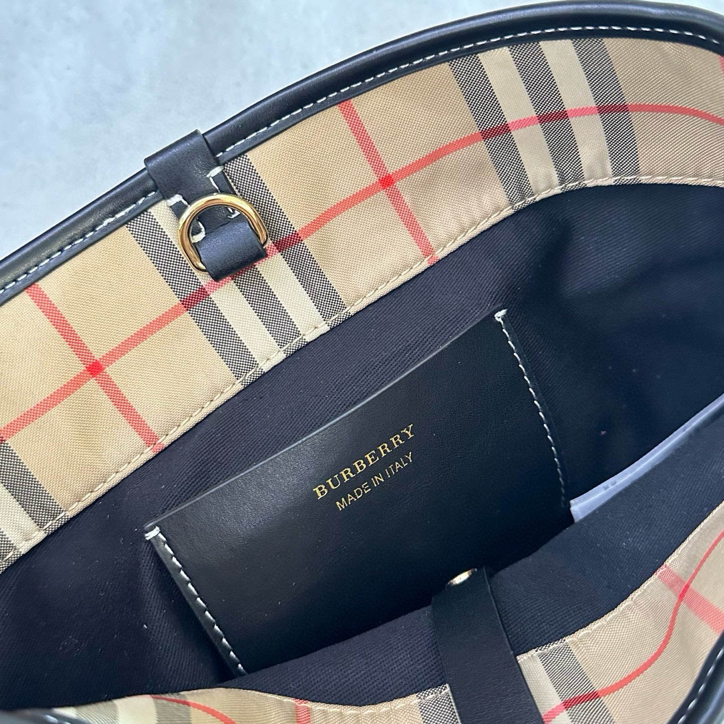 BBR Ashby Check Bucket Bag