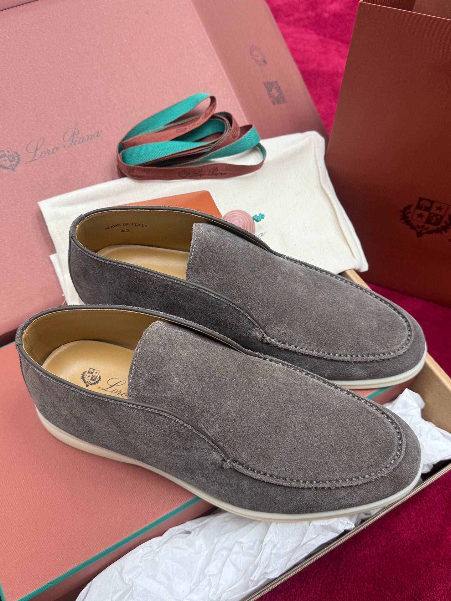 Loro Piana Open Walk Loafers