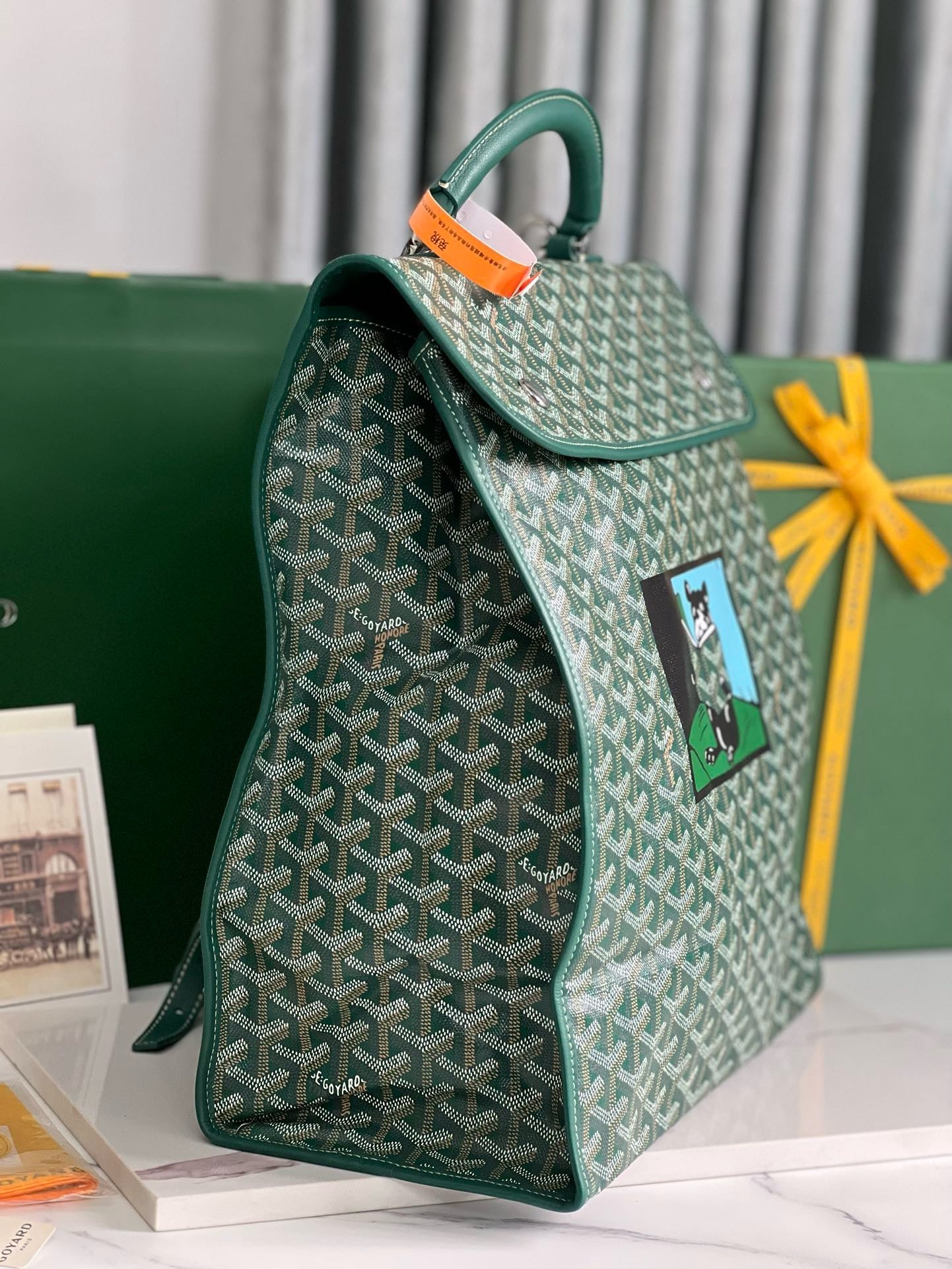 Goyard Backpack 33x35x16cm