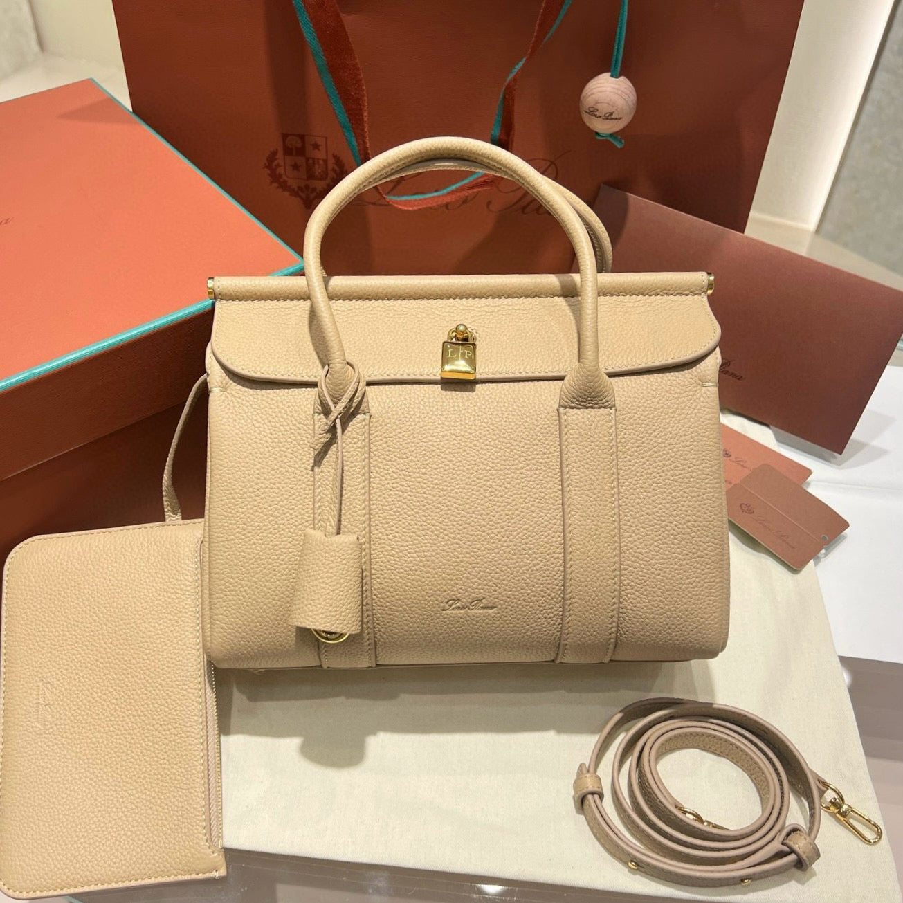 Loro Piana Loom 25 Handbag