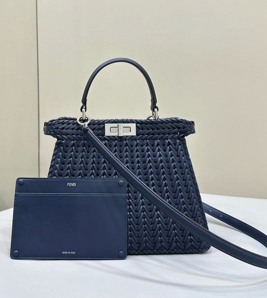 Fendi Vitello King Petite Peekaboo Bag