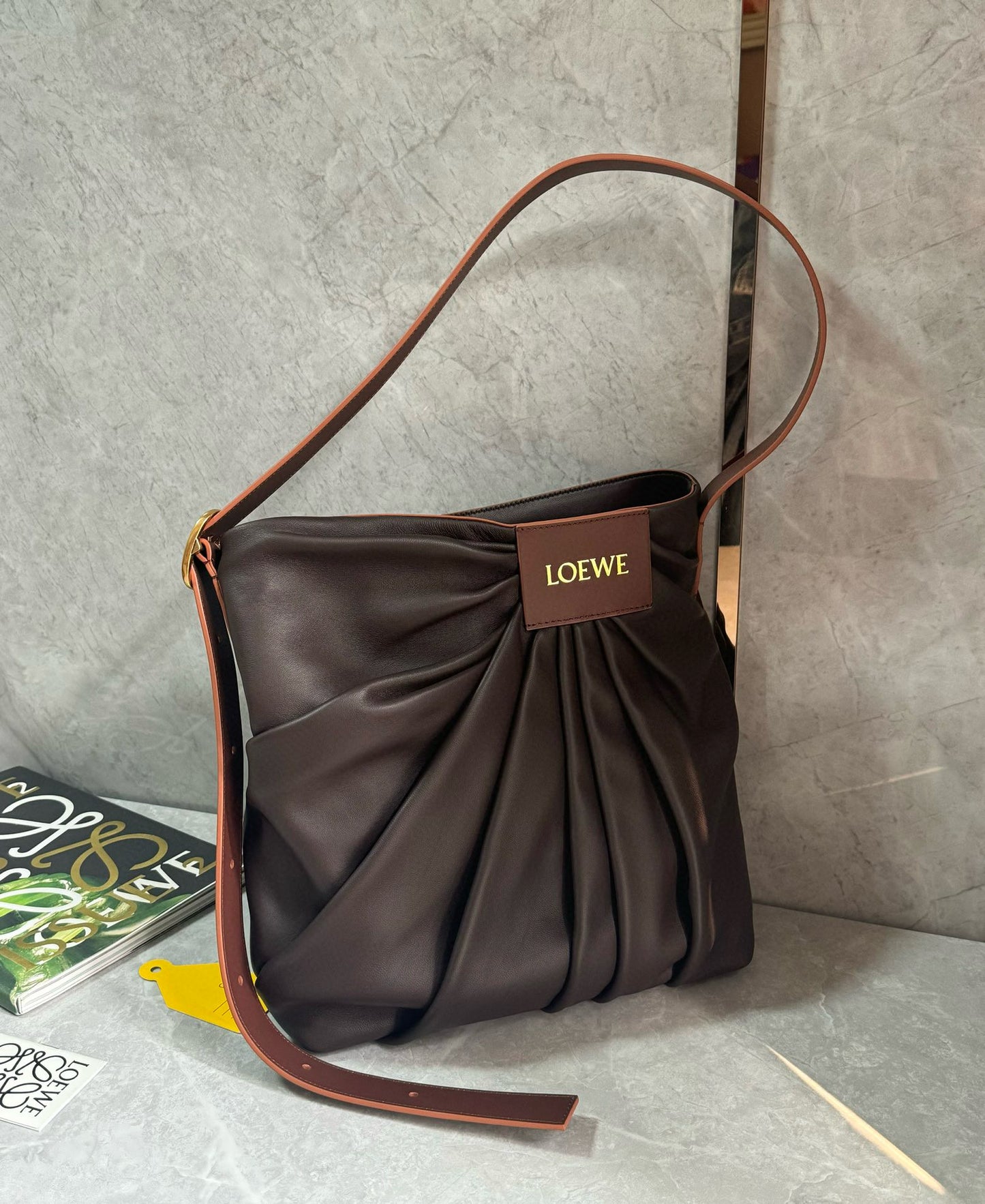 Loewe Draped Tote Bag(29x13x30cm)