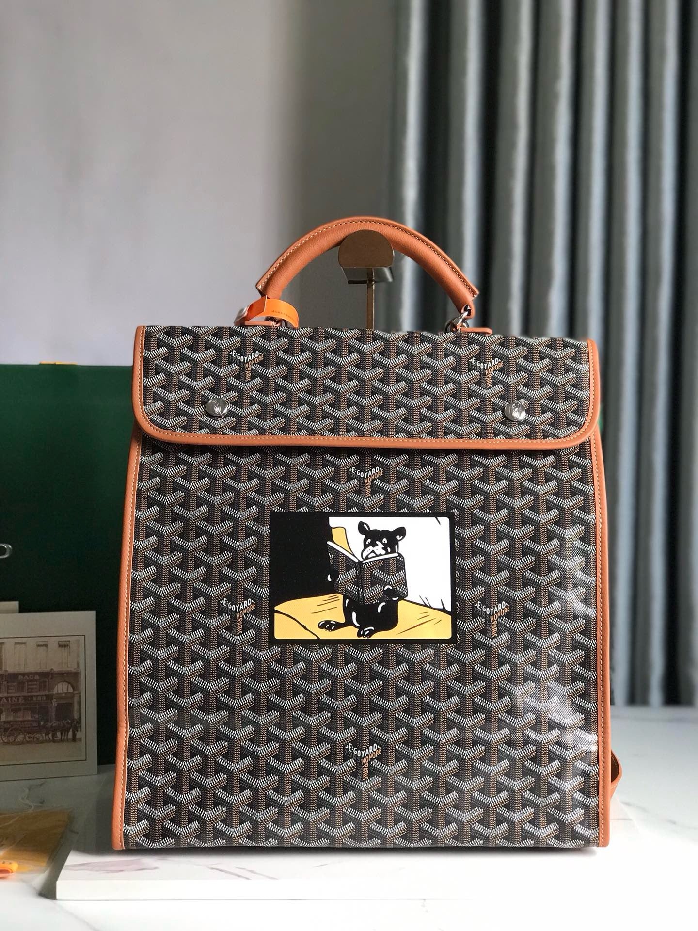 Goyard Backpack 33x35x16cm