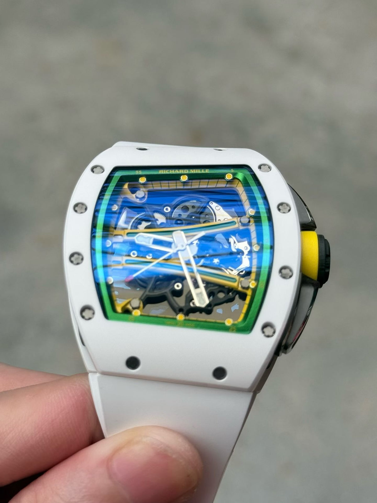RM61-01 Yohan Blake White Ceramic Edition