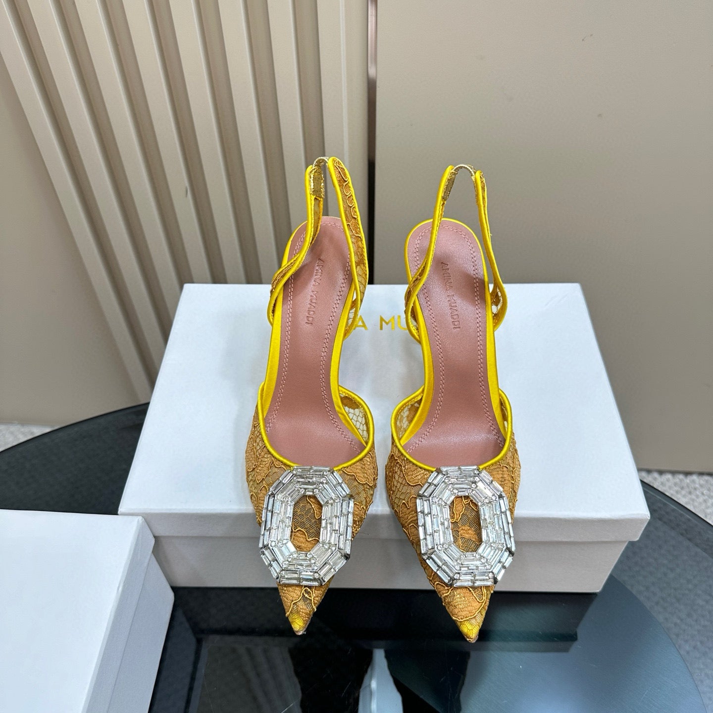 Amina Muaddi Heels
