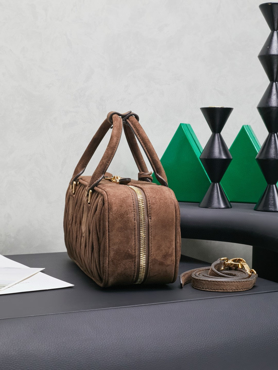 Miu Miu Bowling Bag 27x12x9cm
