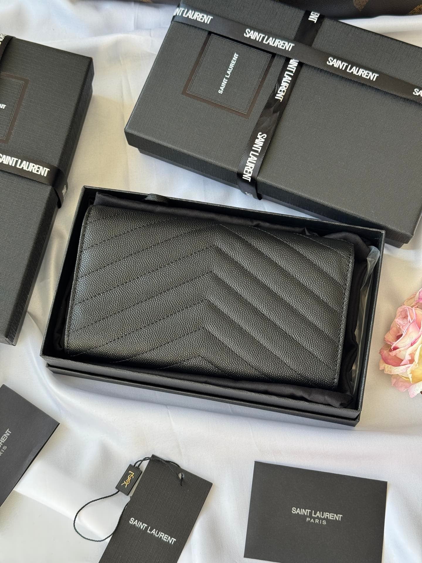 YSL Long Wallet