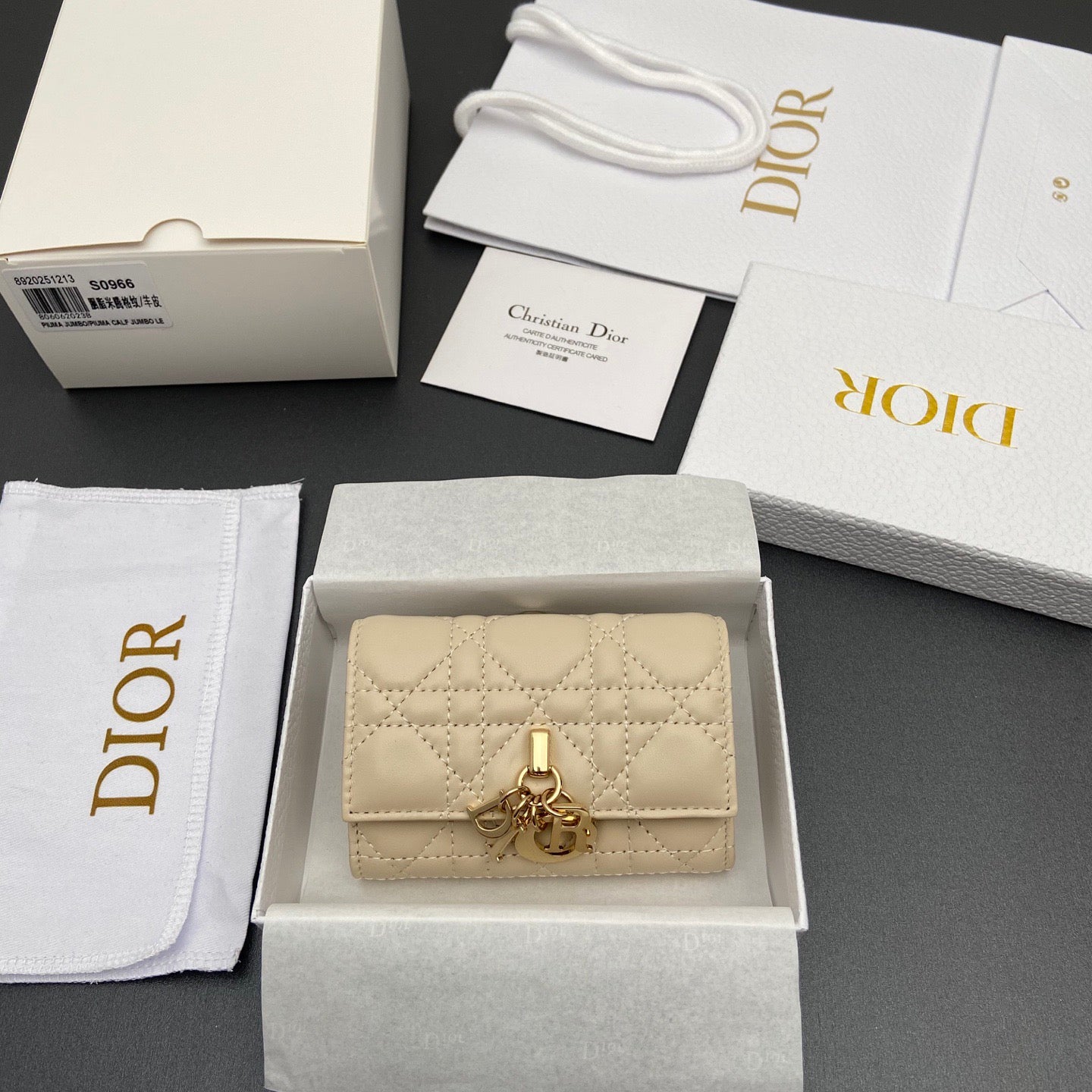 Dior Jolie Glycine Wallet
