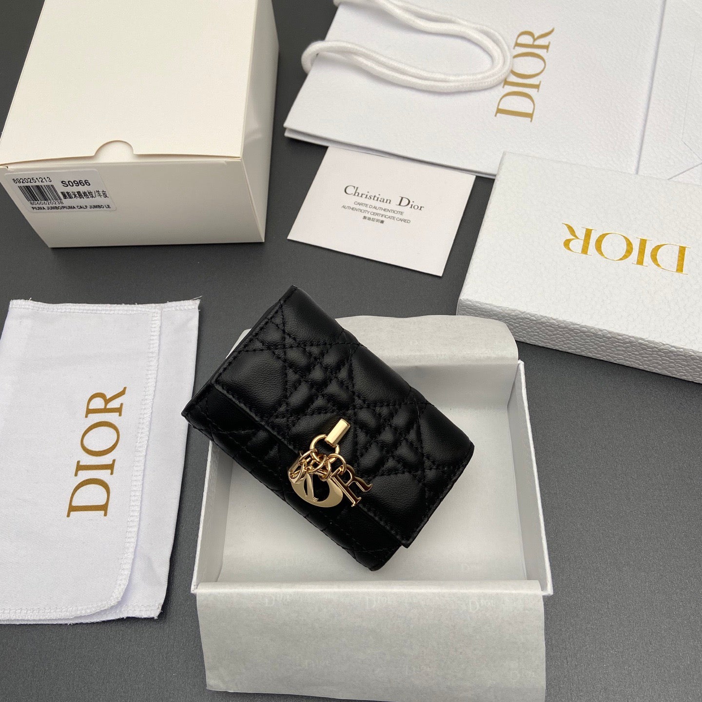 Dior Jolie Glycine Wallet
