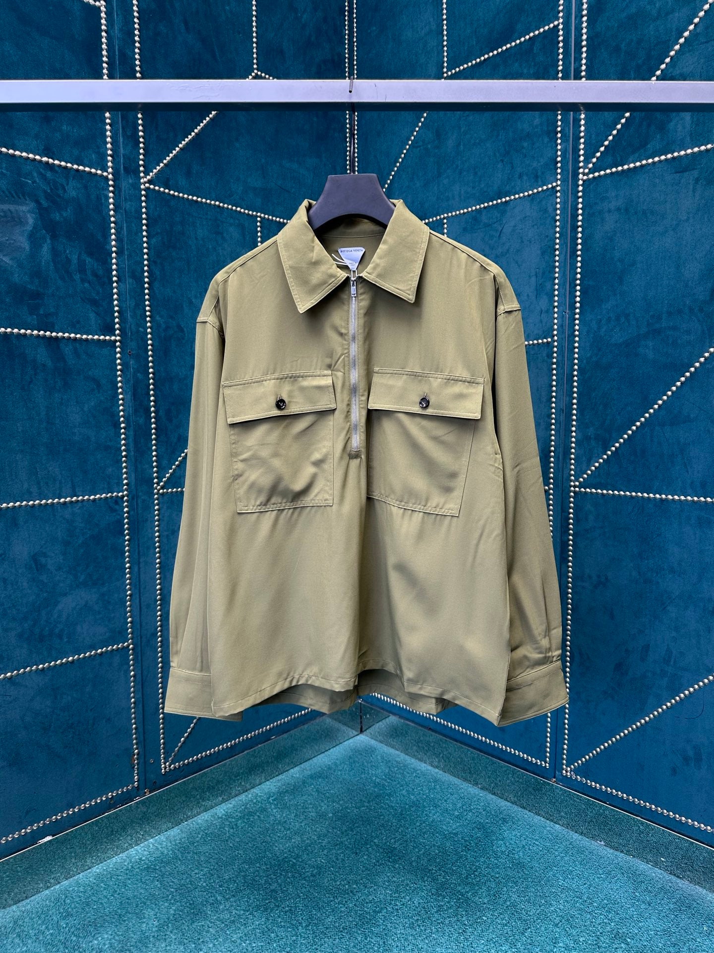 Bottega Veneta Half Zip Shirt