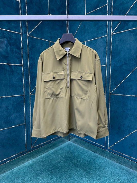 Bottega Veneta Half Zip Shirt