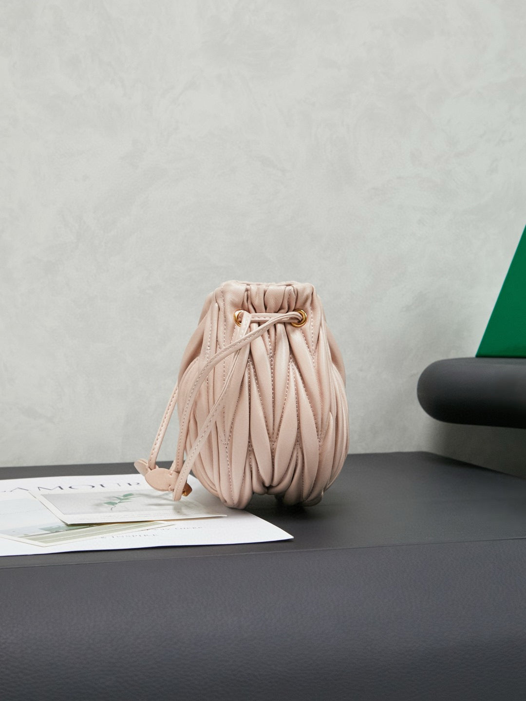 Miu Miu Nappa Handbag