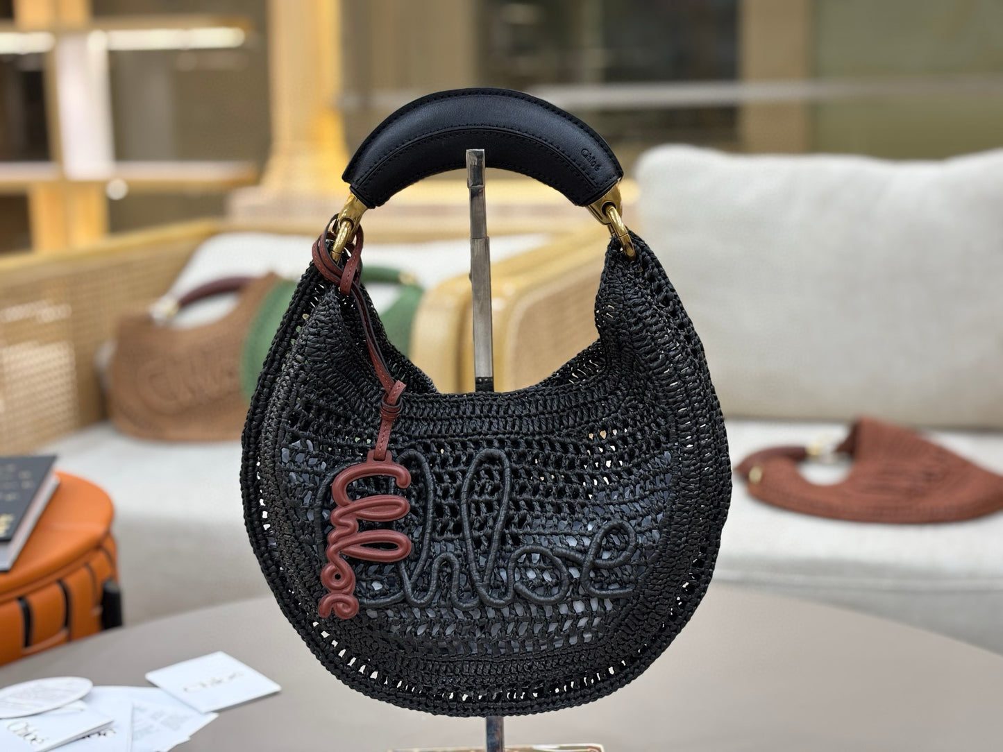 Chloe Summer Banana Hobo Bag