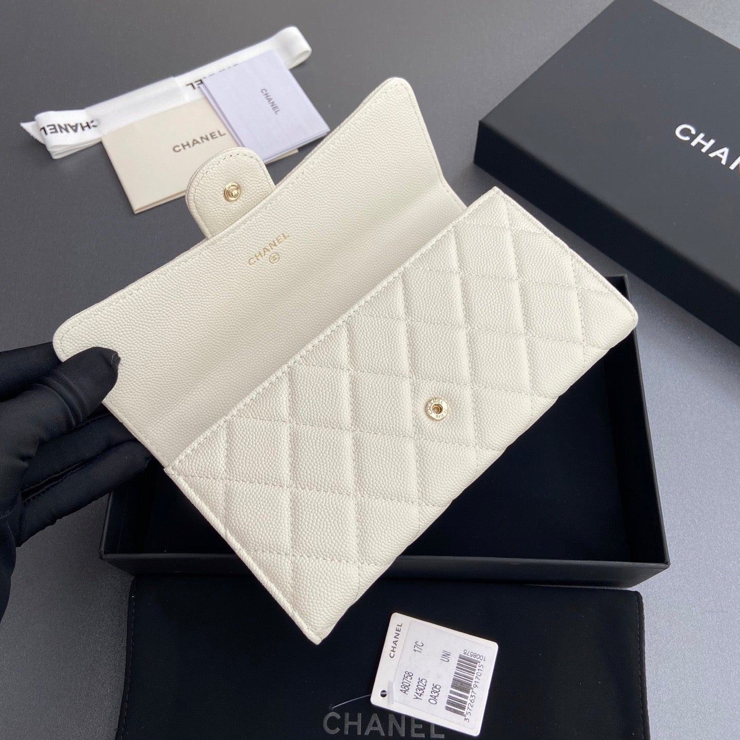Chanel Long Flap Wallet