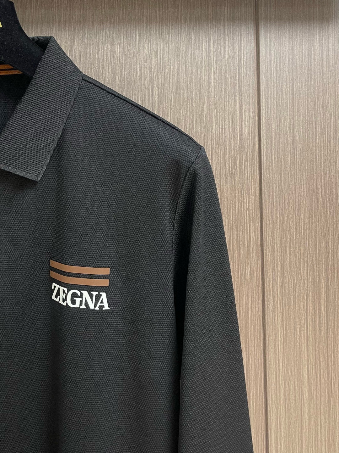 Zegna Long Sleeve Polo