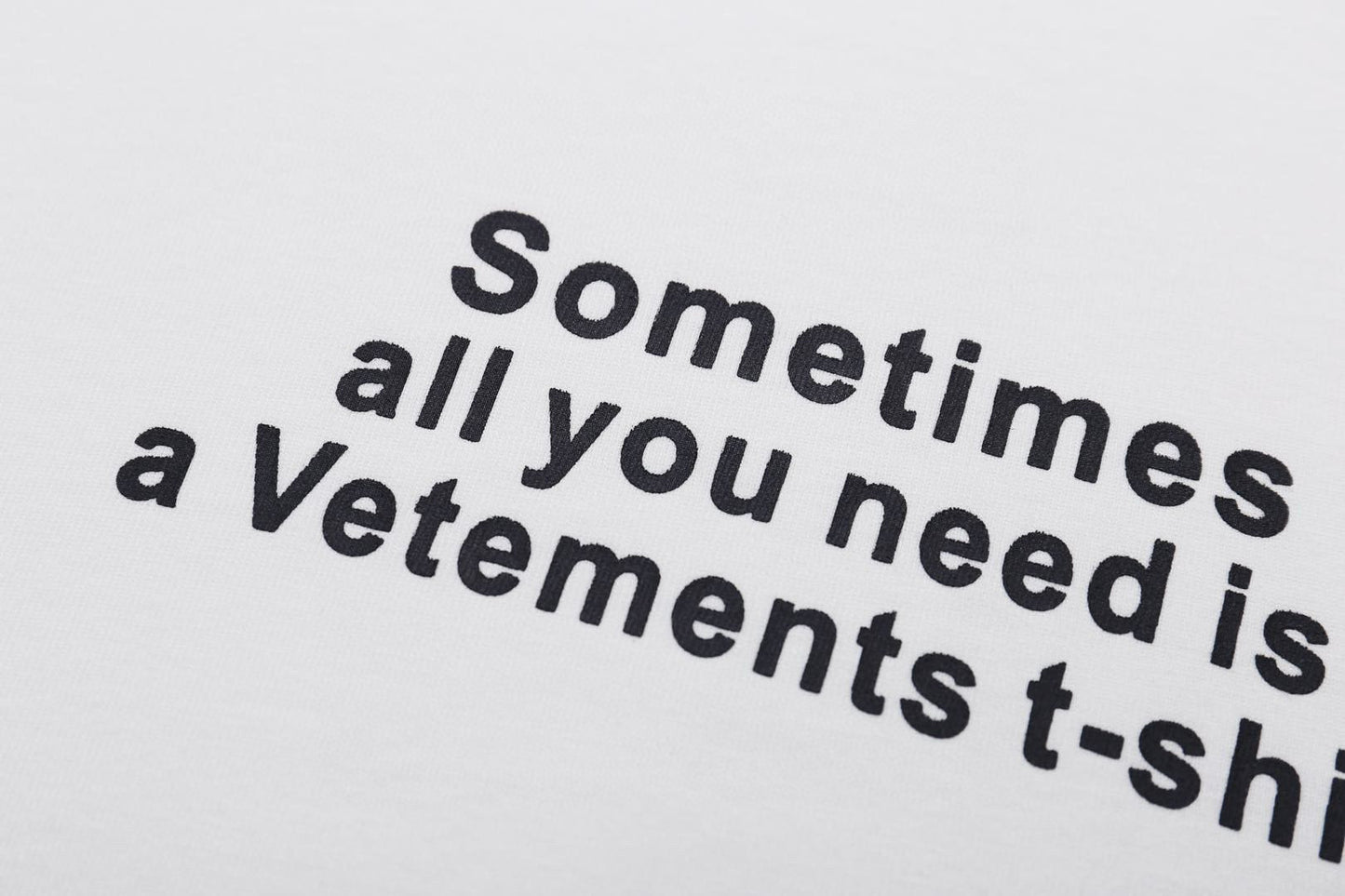 Vetements T-Shirt