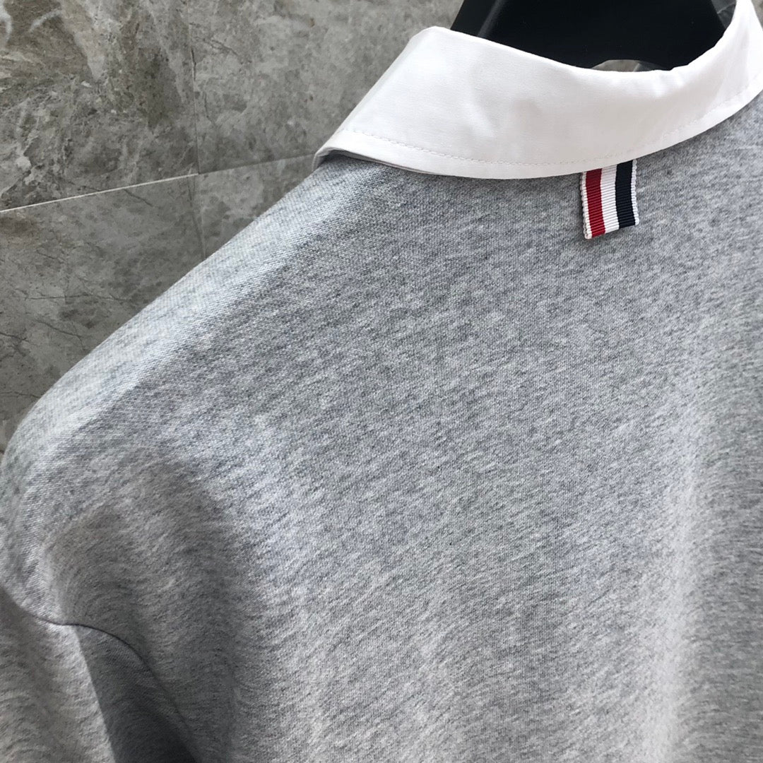 Thom Browne Long Sleeve Polo