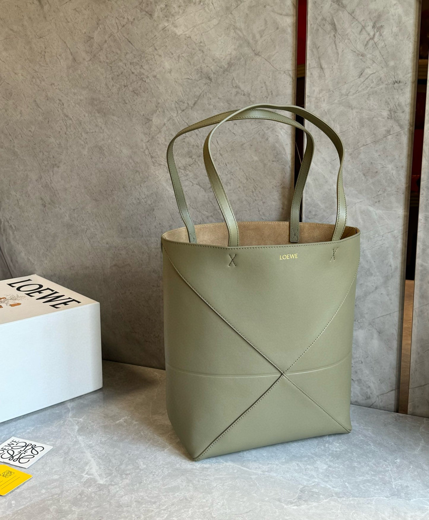 Loewe Puzzle Fold Tote Bag(25.5x14.5x31.5cm)