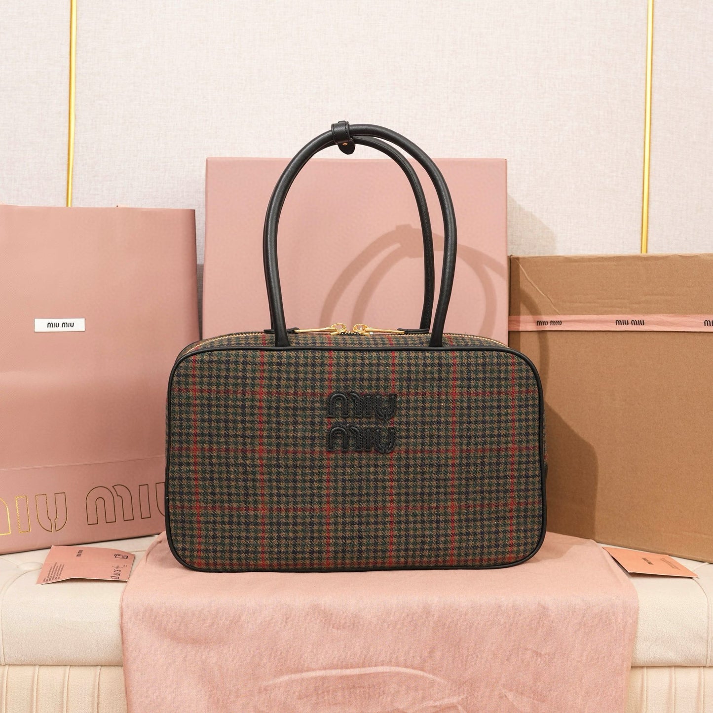Miu Miu Briefcase 34x23x12cm