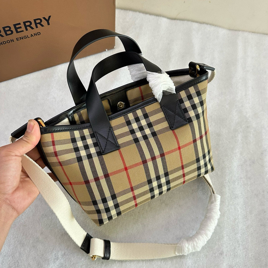 BB Kids Check Tote Bag