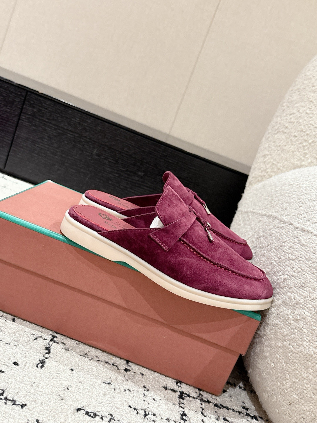 Loro Piana Sabot Loafers