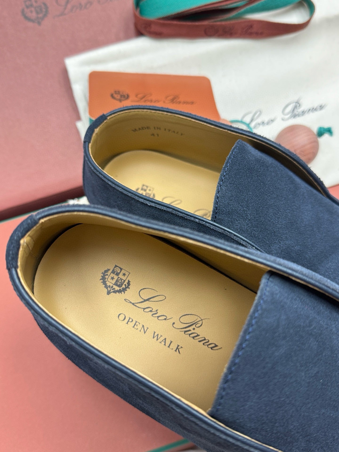 Loro Piana Open Walk Loafers