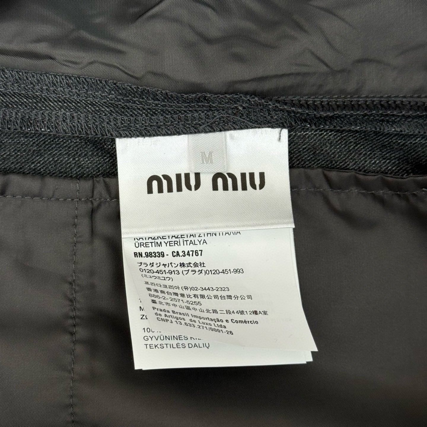 Miu Miu Long Pants