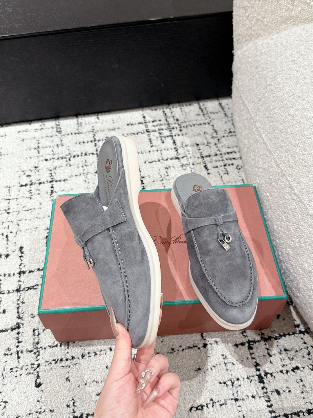 Loro Piana Sabot Loafers