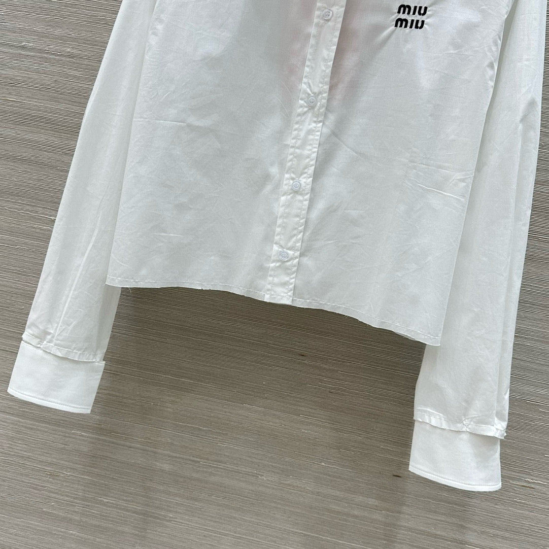 Miu Miu Long Sleeve Shirt
